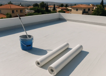 Roof insulation and waterproofing services Paphos Cyprus