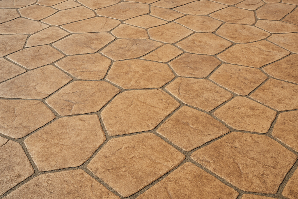 Stamped concrete driveways and patios Paphos Cyprus